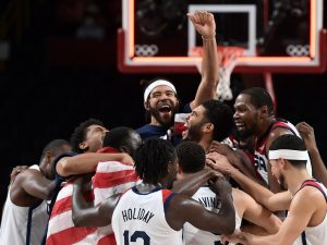 Đội tuyển bóng rổ Mỹ giành chiến thắng ở Olympic