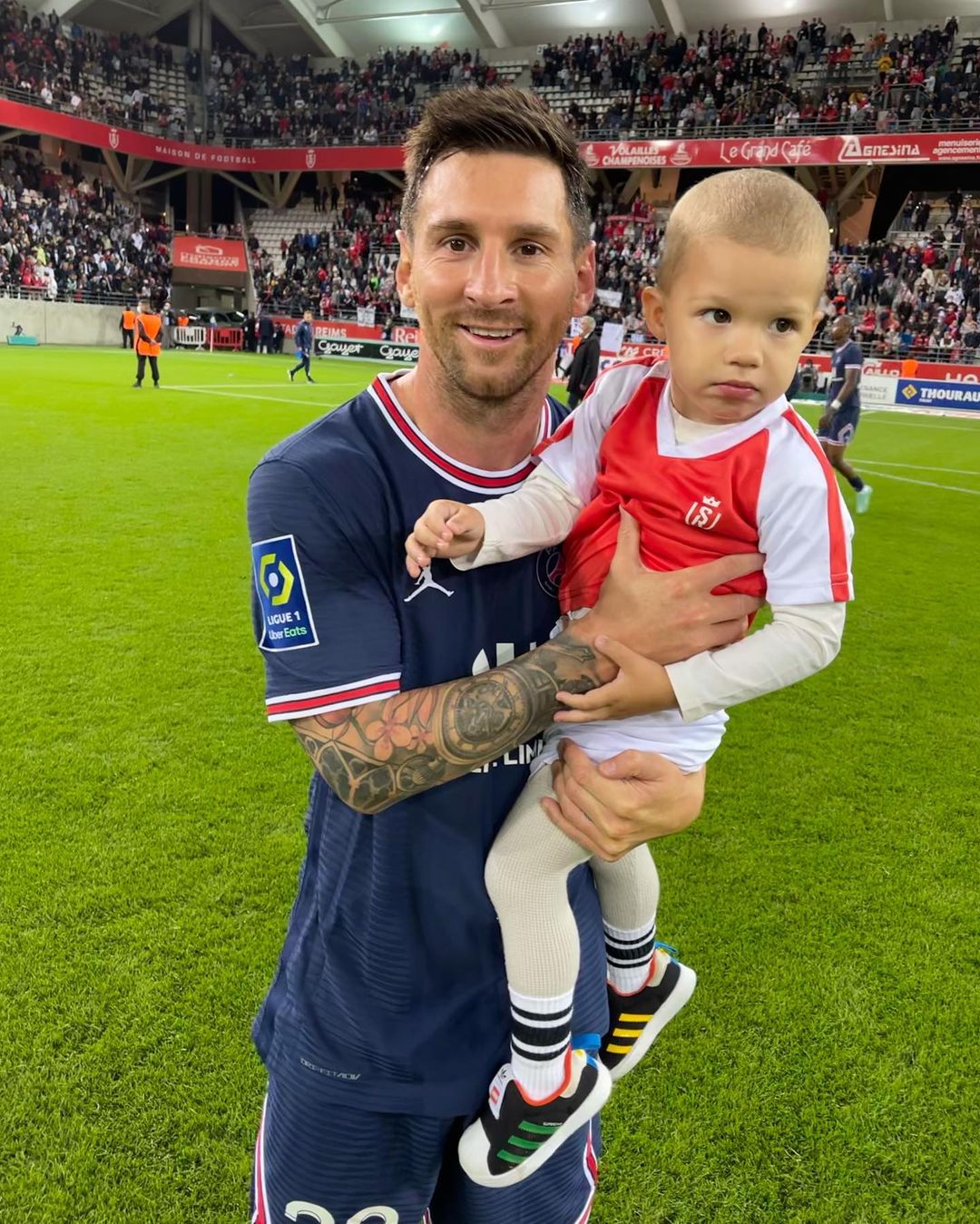 Messi và con trai của Rajkovic