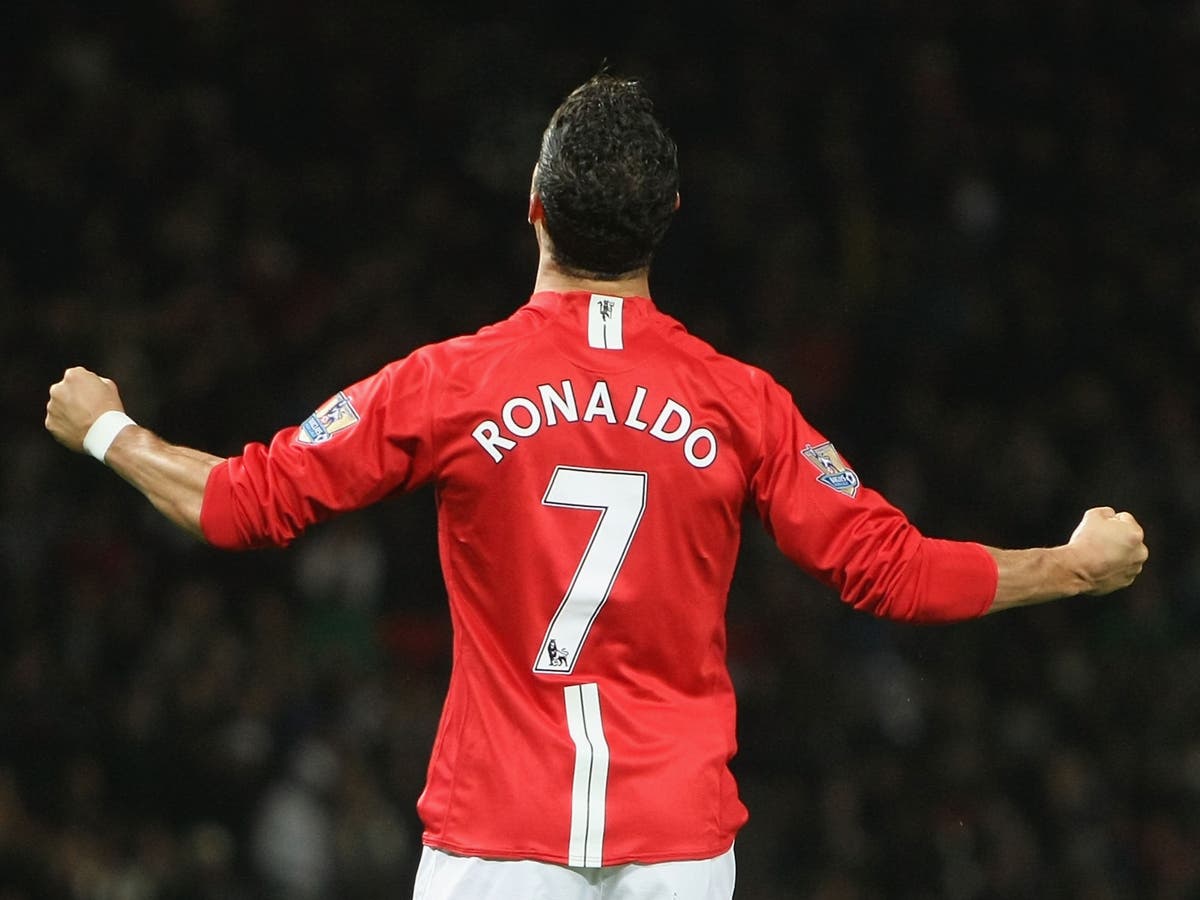 Ronaldo với số áo 7
